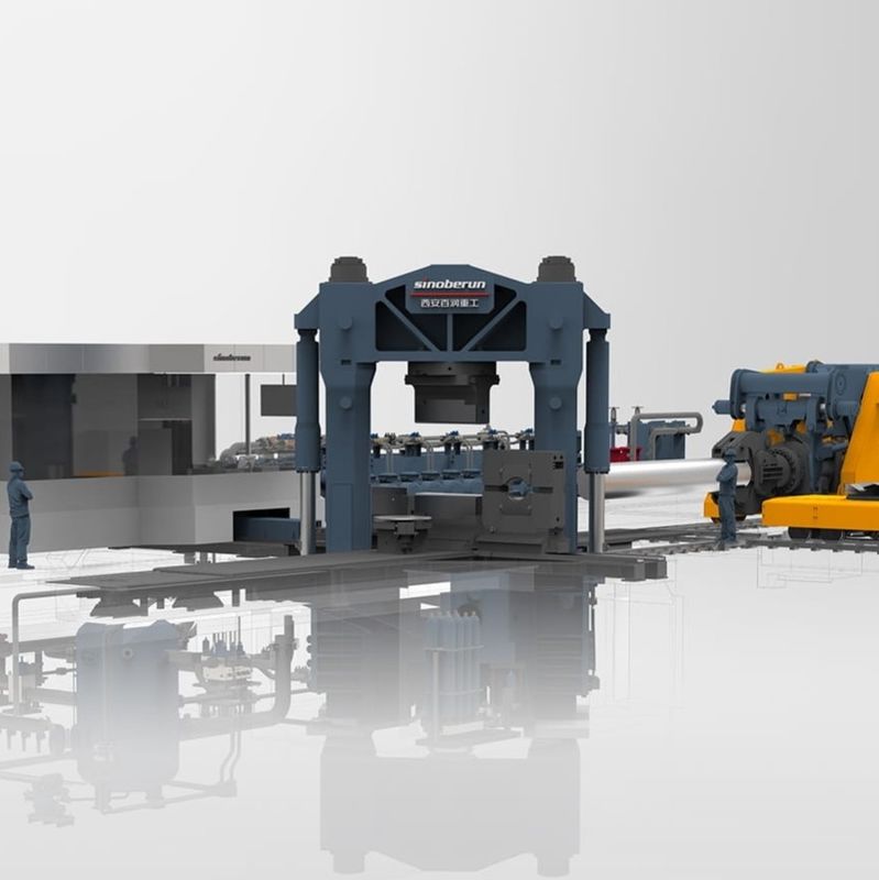 Twee kolommen optrek open die volledig hydraulische smeedpers elektrisch besturingssysteem